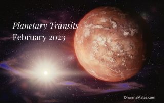 Planetary Transits February 2023 l Vedic Astrology DharmaMalas.com